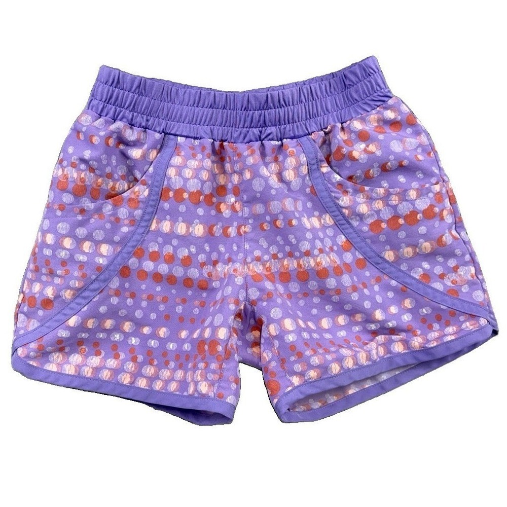 Columbia Girl's Multicolor Omni-Shade Shorts Size Medium Preppy Outdoor Comfort